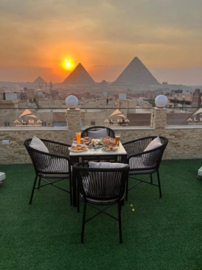 Alba pyramids view